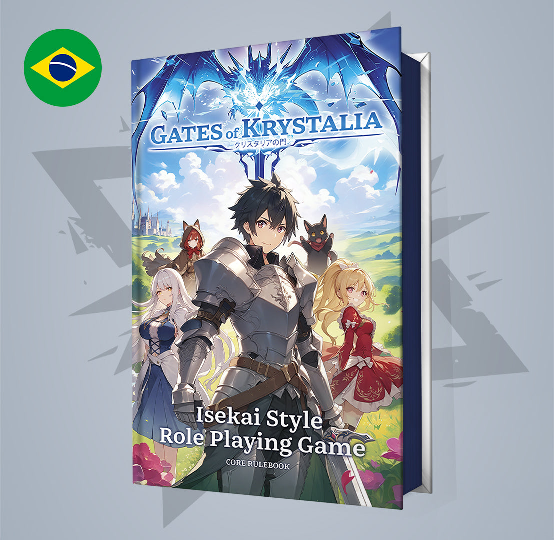 Gates of Krystalia TTJRPG - Core Rulebook - Physical