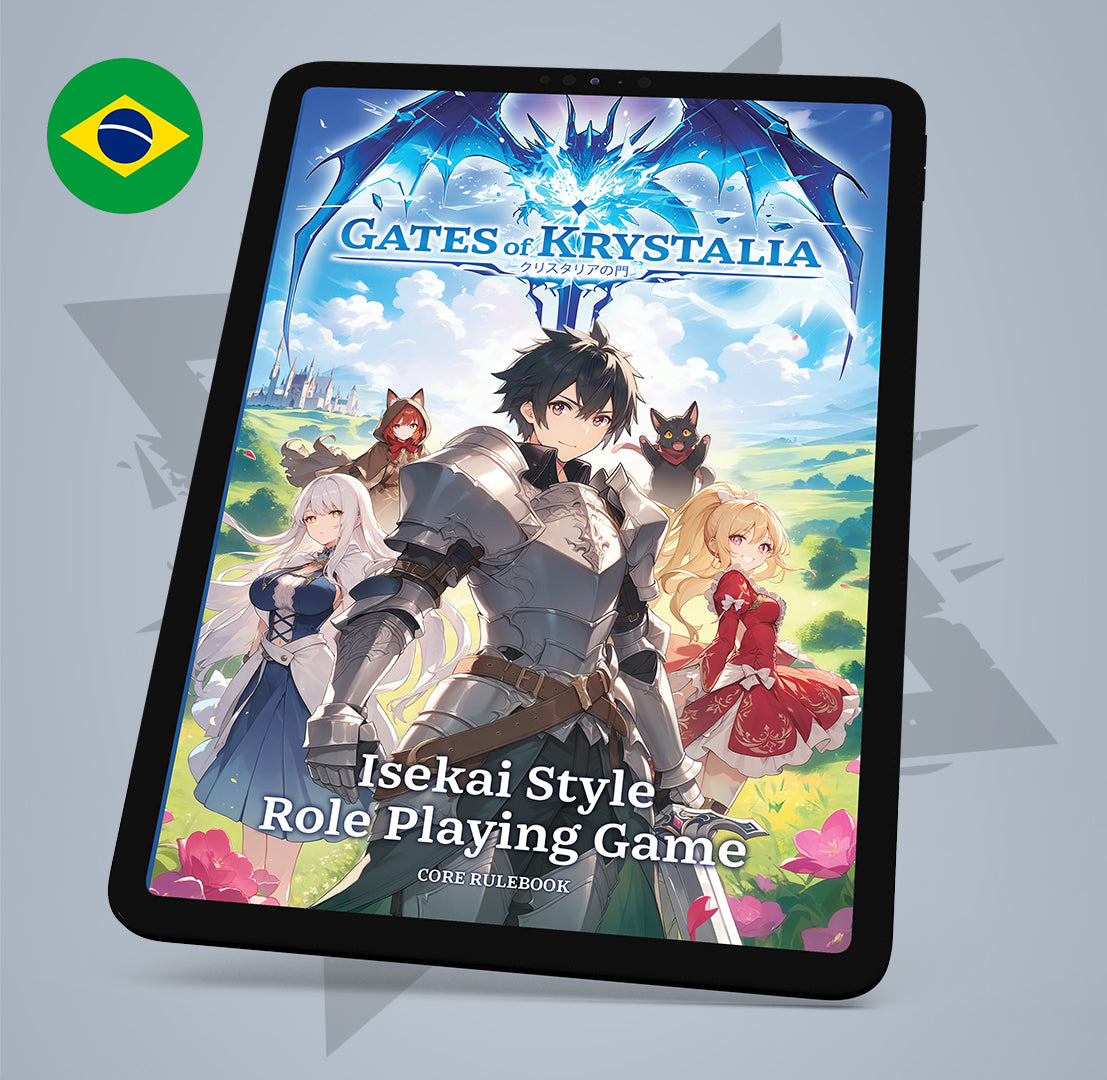 Gates of Krystalia TTJRPG - Core Rulebook Digital