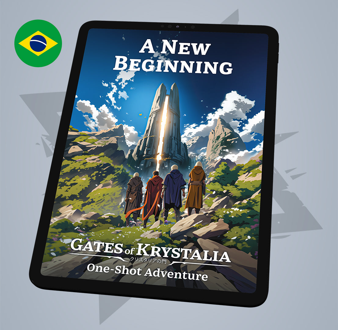 Gates of Krystalia TTJRPG - A New Beginning Adventure - Digital