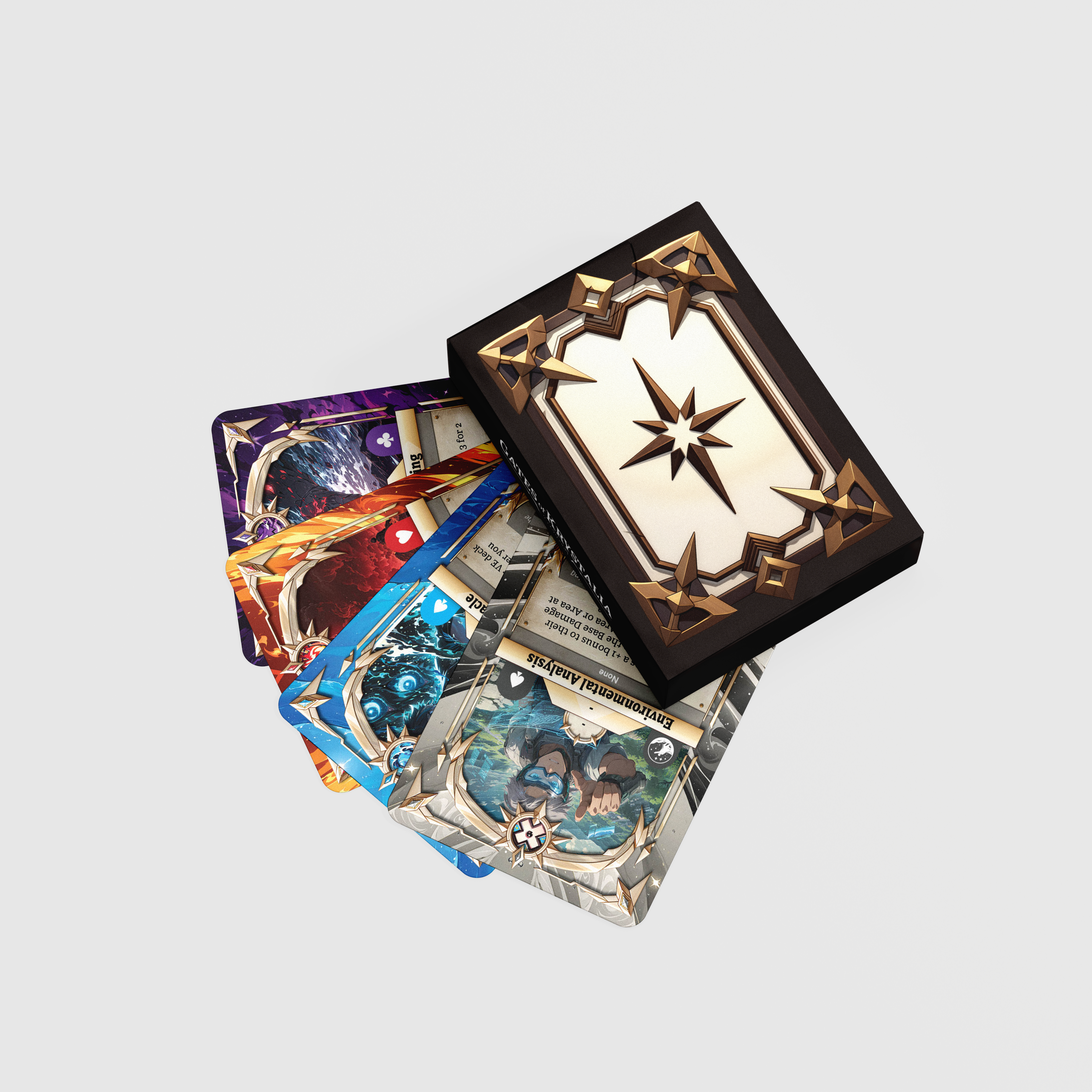 Combat Card Deck Set 1- Physical