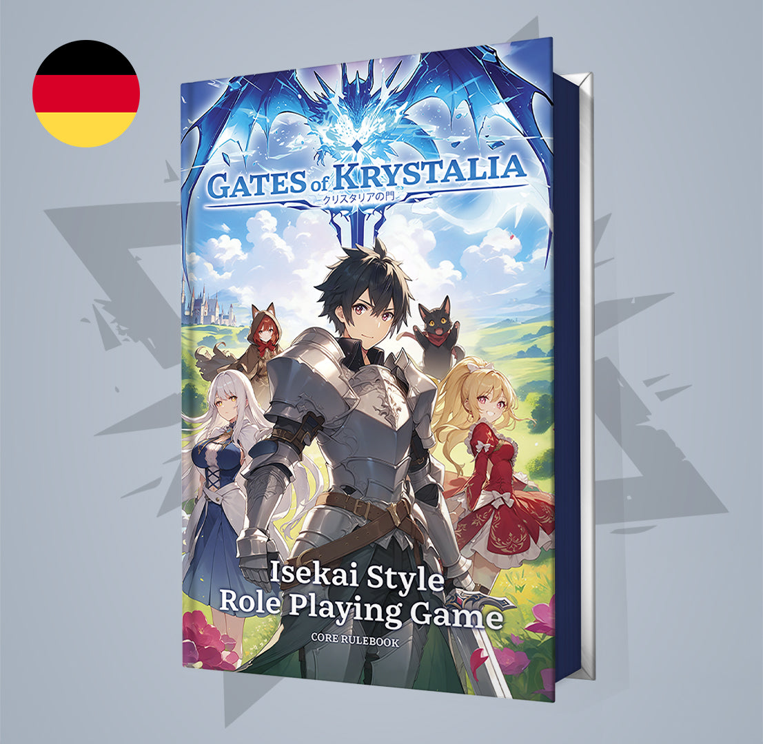 Gates of Krystalia TTJRPG - Core Rulebook - Physical