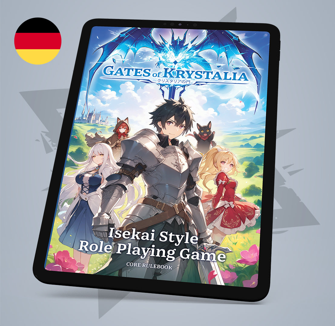 Gates of Krystalia TTJRPG - Core Rulebook Digital