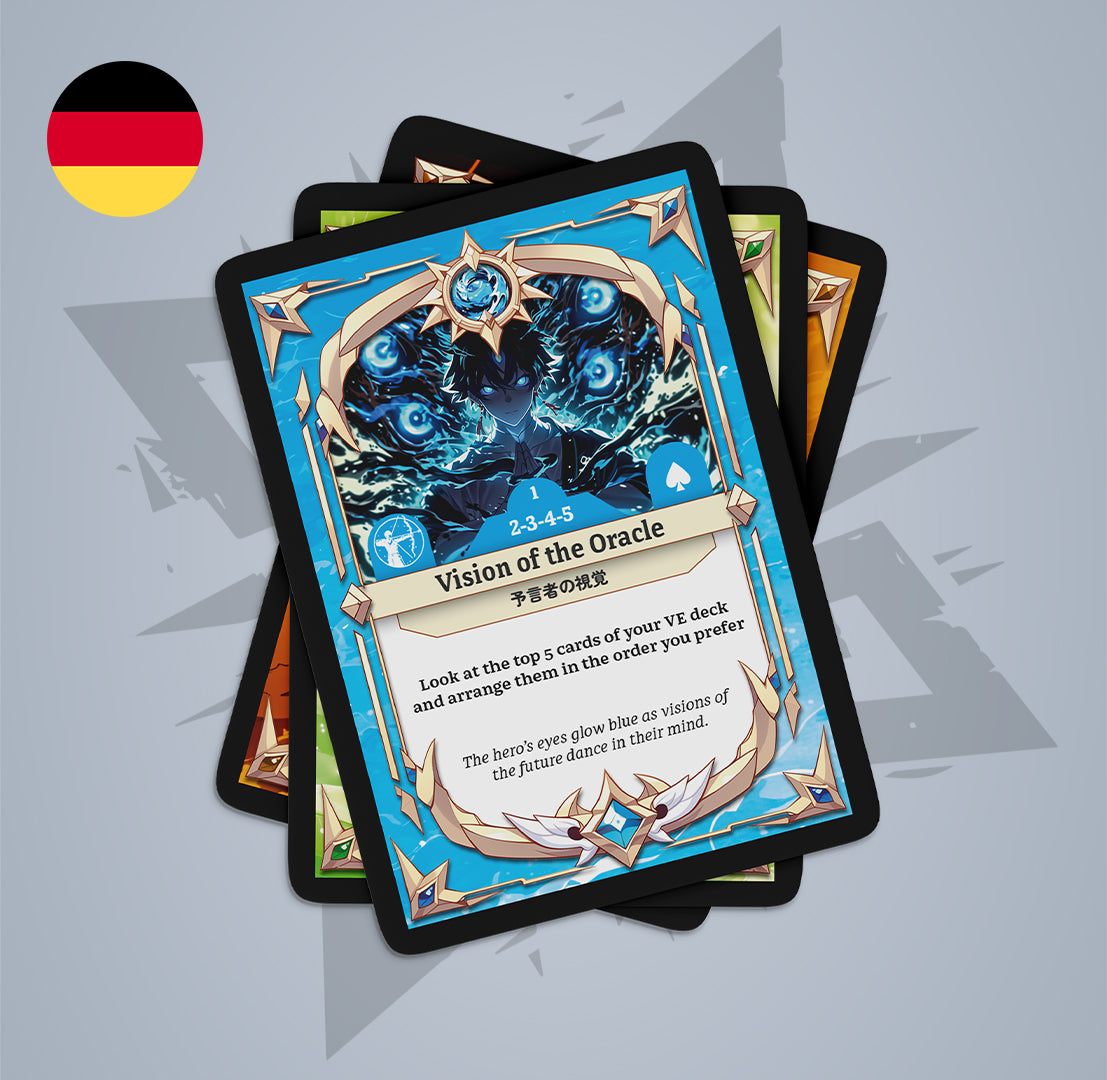 Gates of Krystalia TTJRPG - Combat Card Deck - Digital