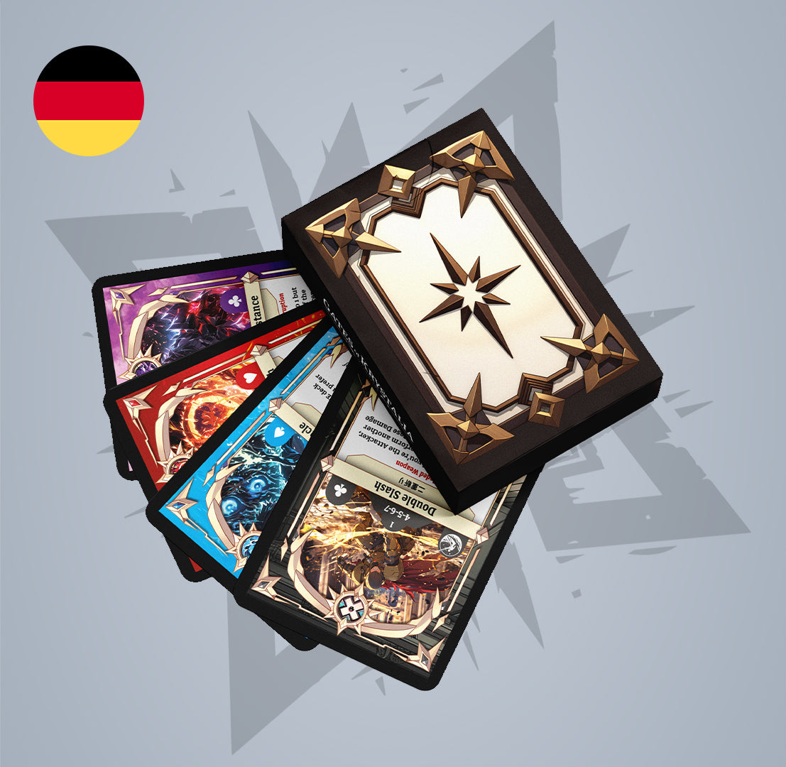 Gates of Krystalia TTJRPG - Combat Card Deck - Physical