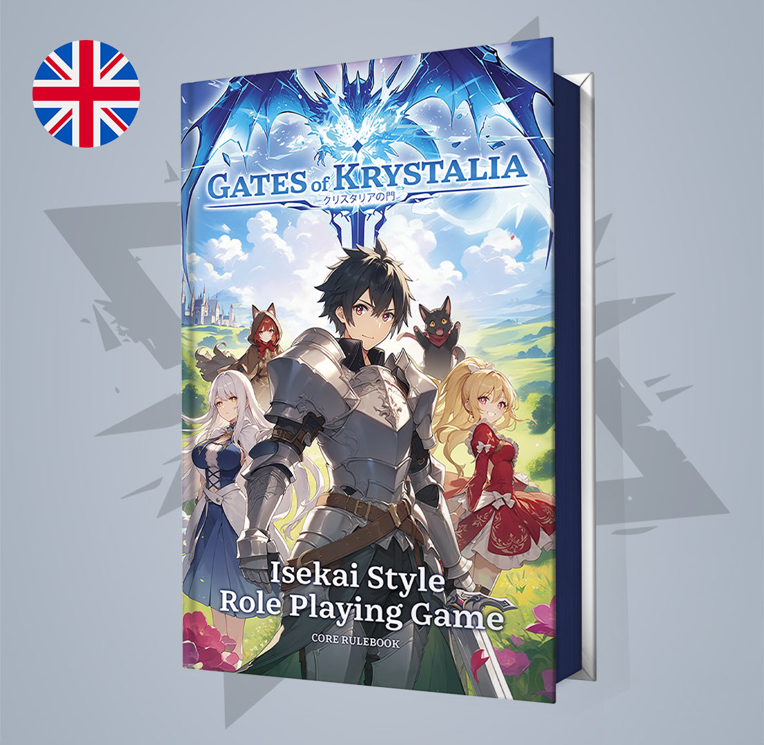 Gates of Krystalia TTJRPG - Core Rulebook - Physical