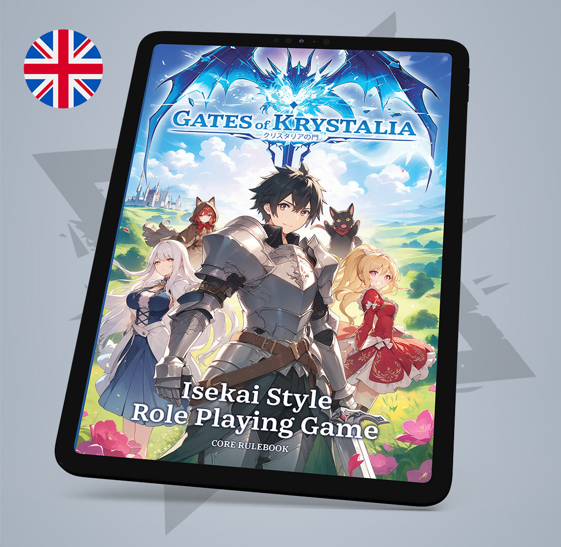 Gates of Krystalia TTJRPG - Core Rulebook Digital