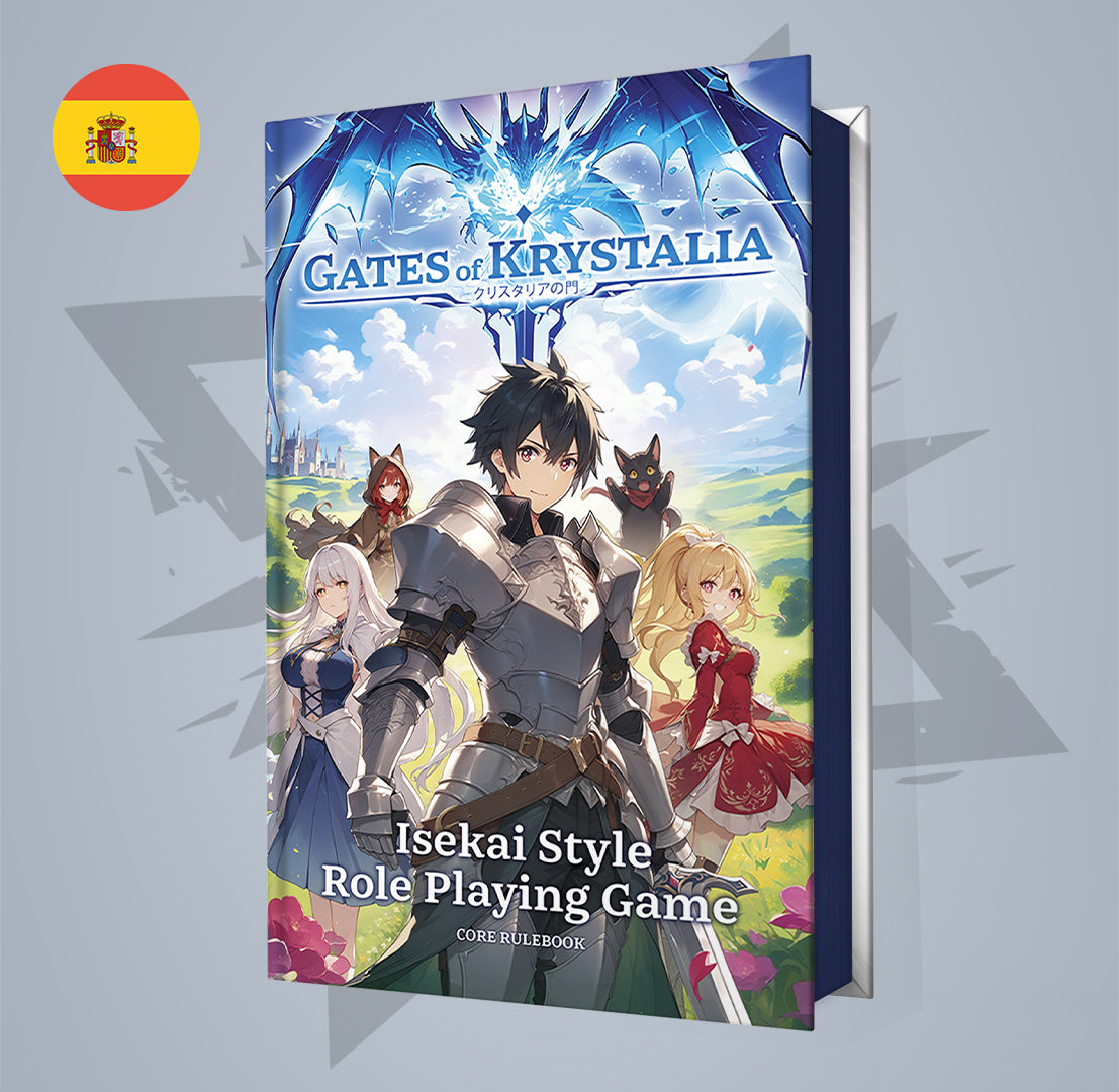 Gates of Krystalia TTJRPG - Core Rulebook - Physical