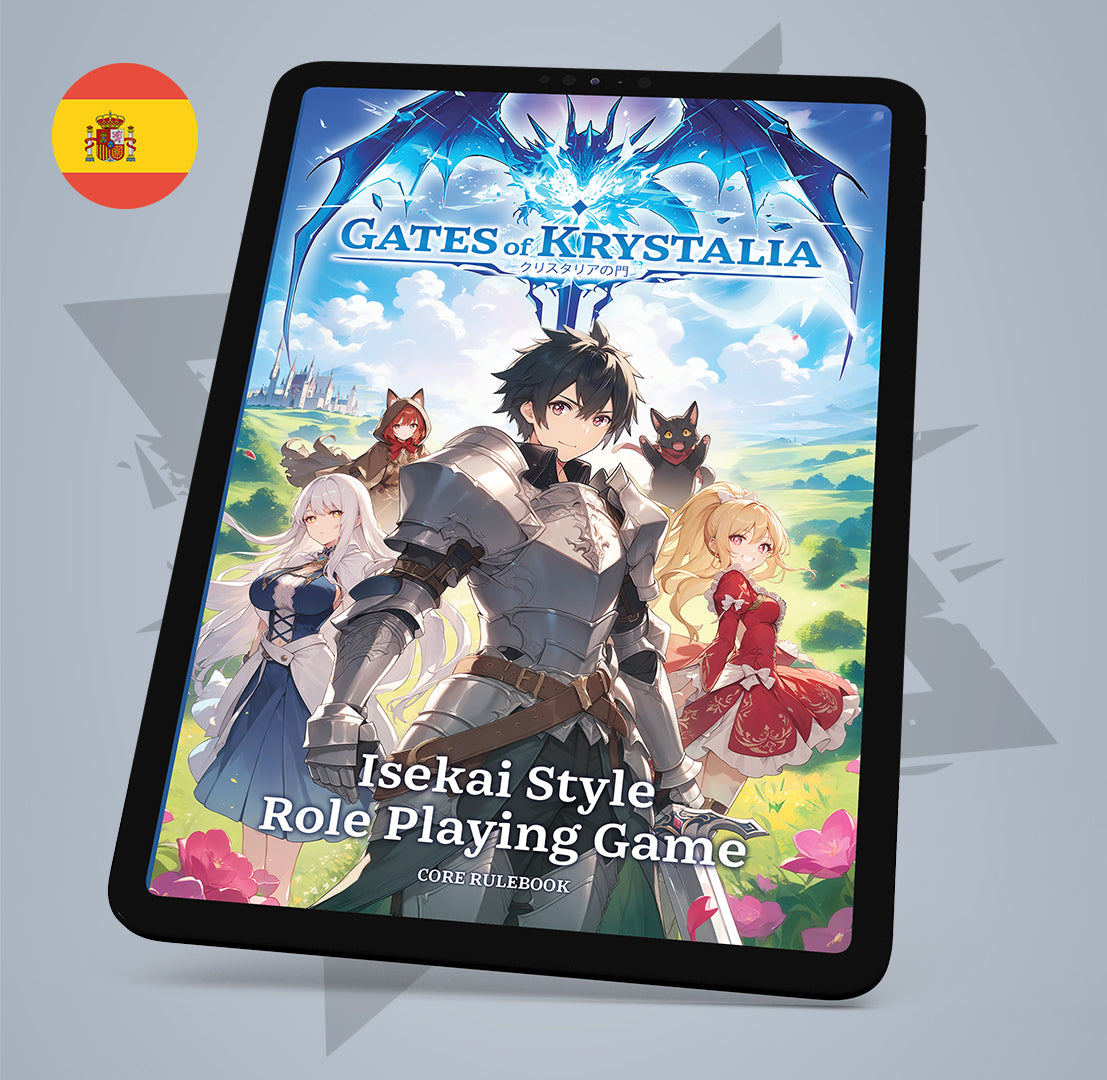 Gates of Krystalia TTJRPG - Core Rulebook Digital