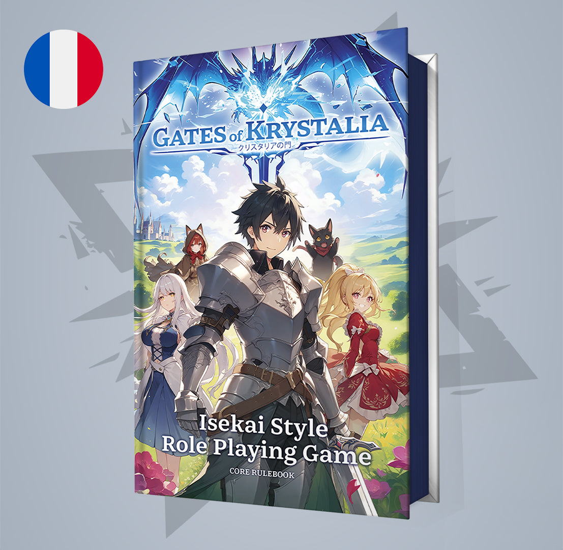 Gates of Krystalia TTJRPG - Core Rulebook - Physical
