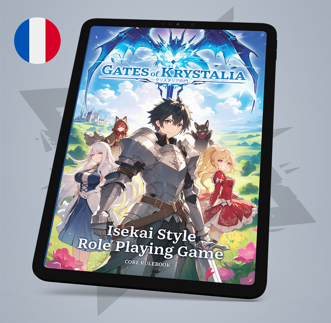 Gates of Krystalia TTJRPG - Core Rulebook Digital