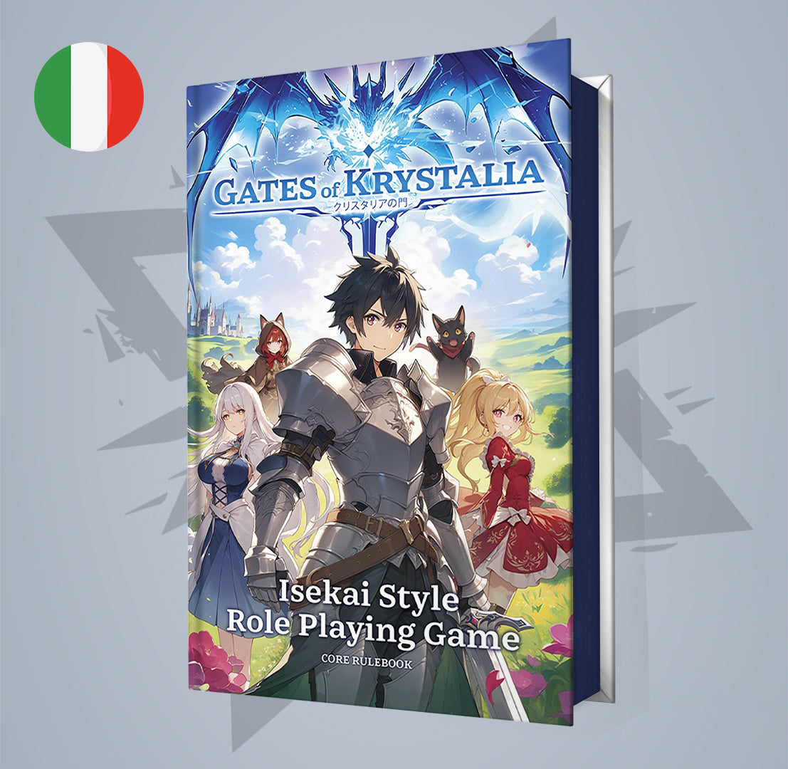 Gates of Krystalia TTJRPG - Core Rulebook - Physical
