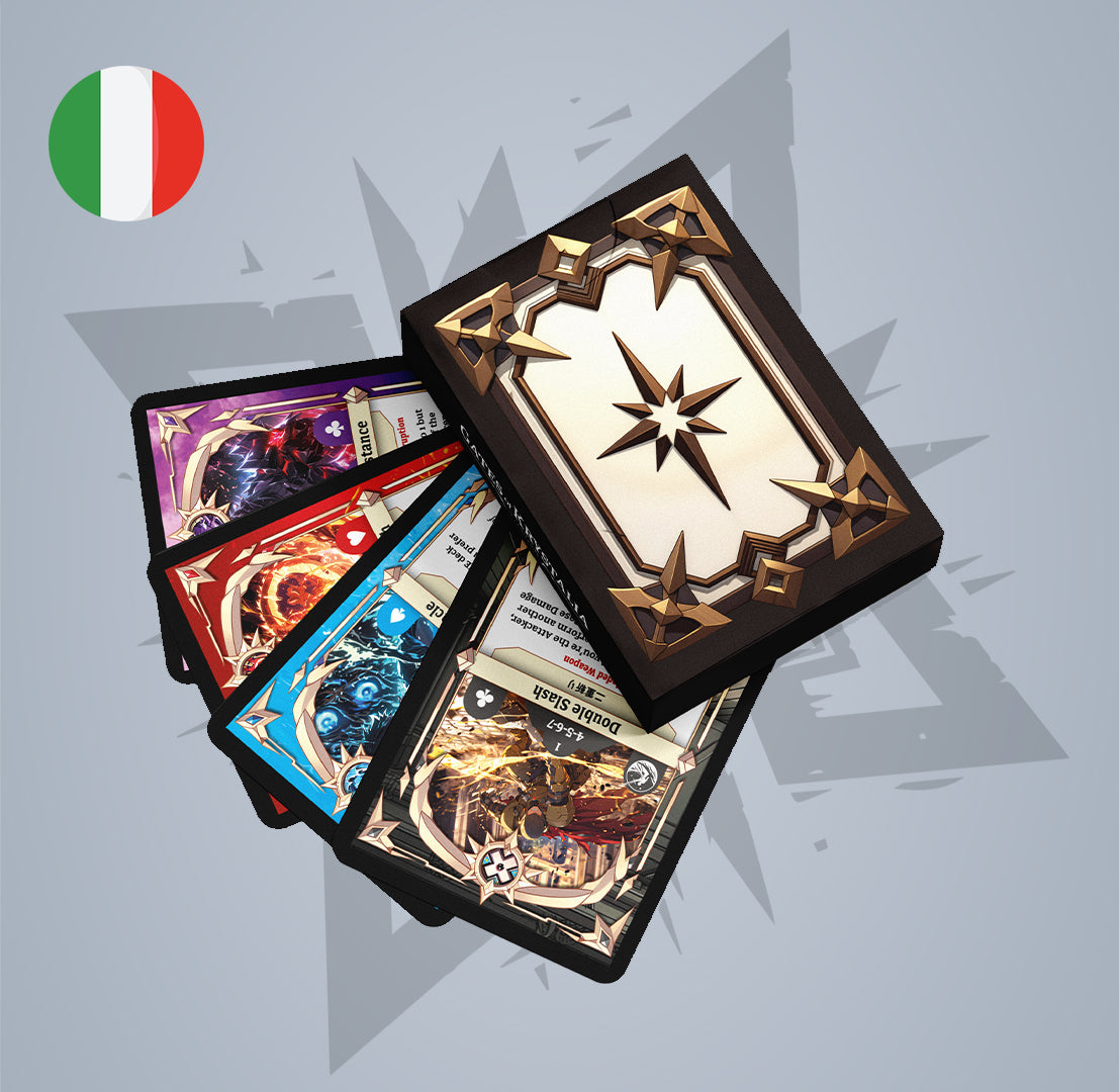 Gates of Krystalia TTJRPG - Combat Card Deck - Physical