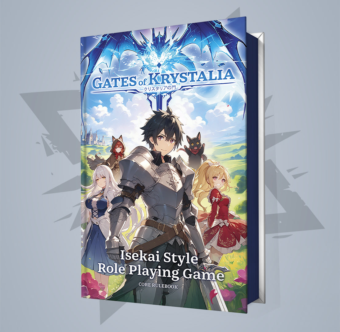 Gates of Krystalia TTJRPG - Core Rulebook - Physical