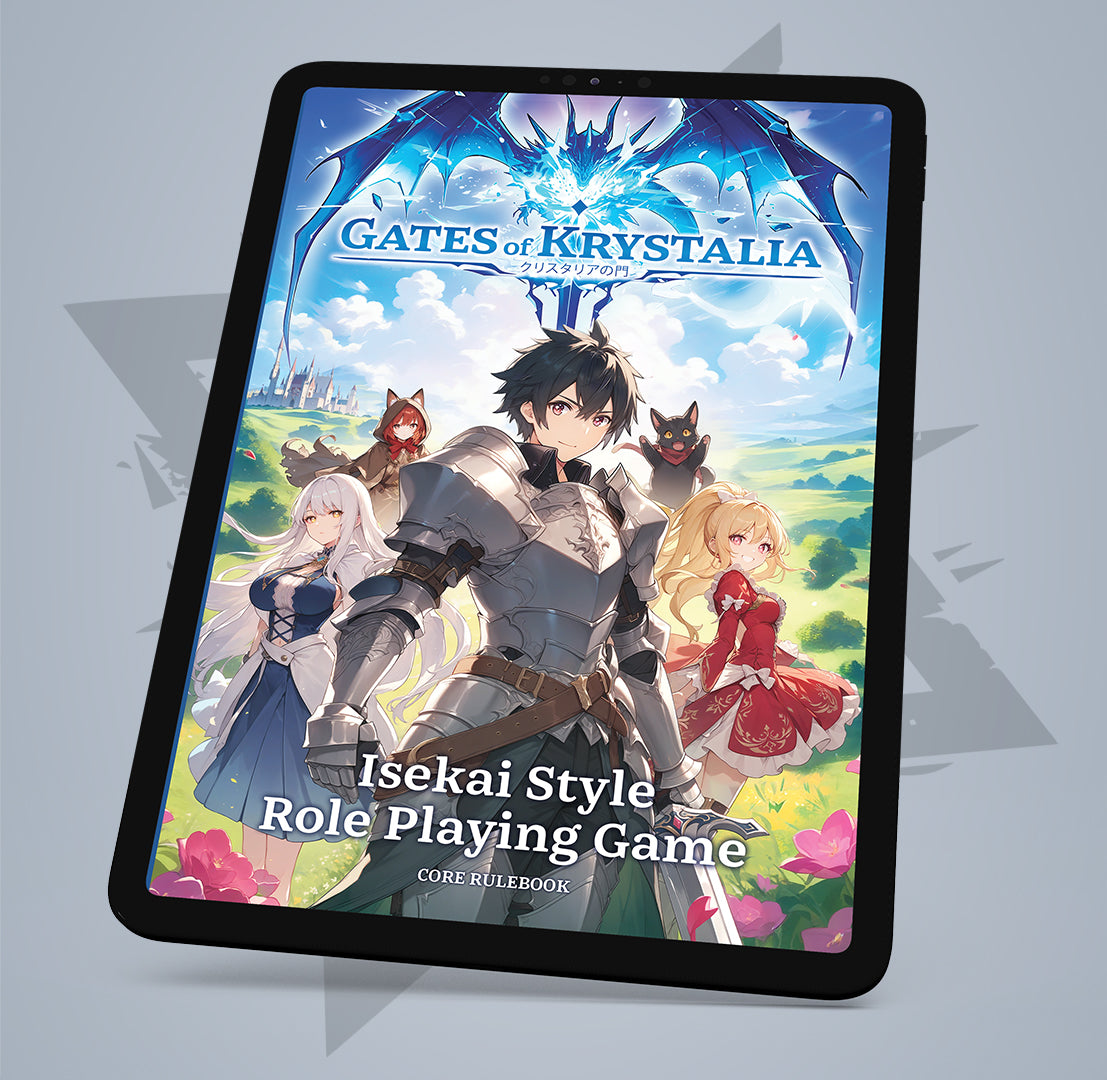 Gates of Krystalia TTJRPG - Core Rulebook Digital