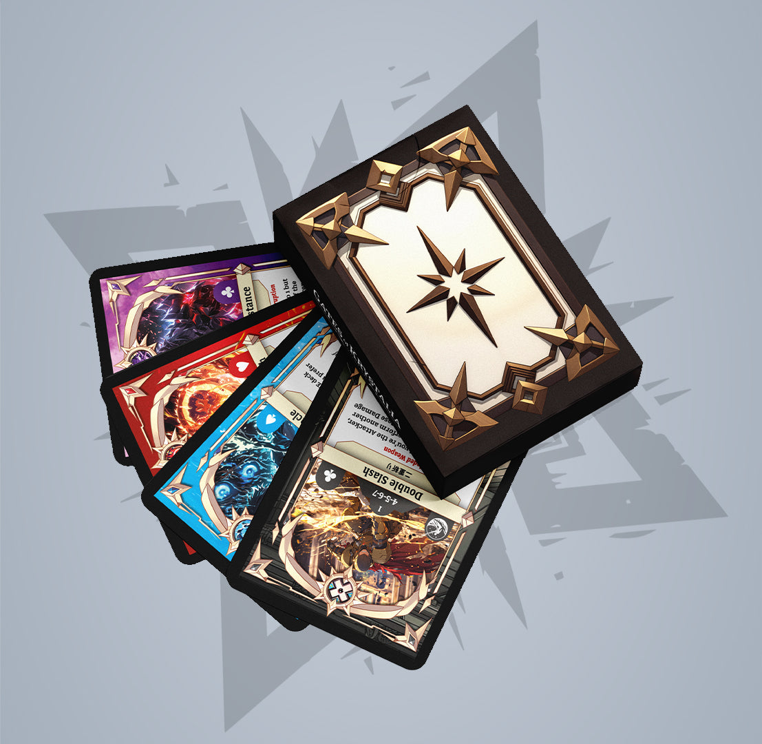 Gates of Krystalia TTJRPG - Combat Card Deck - Physical