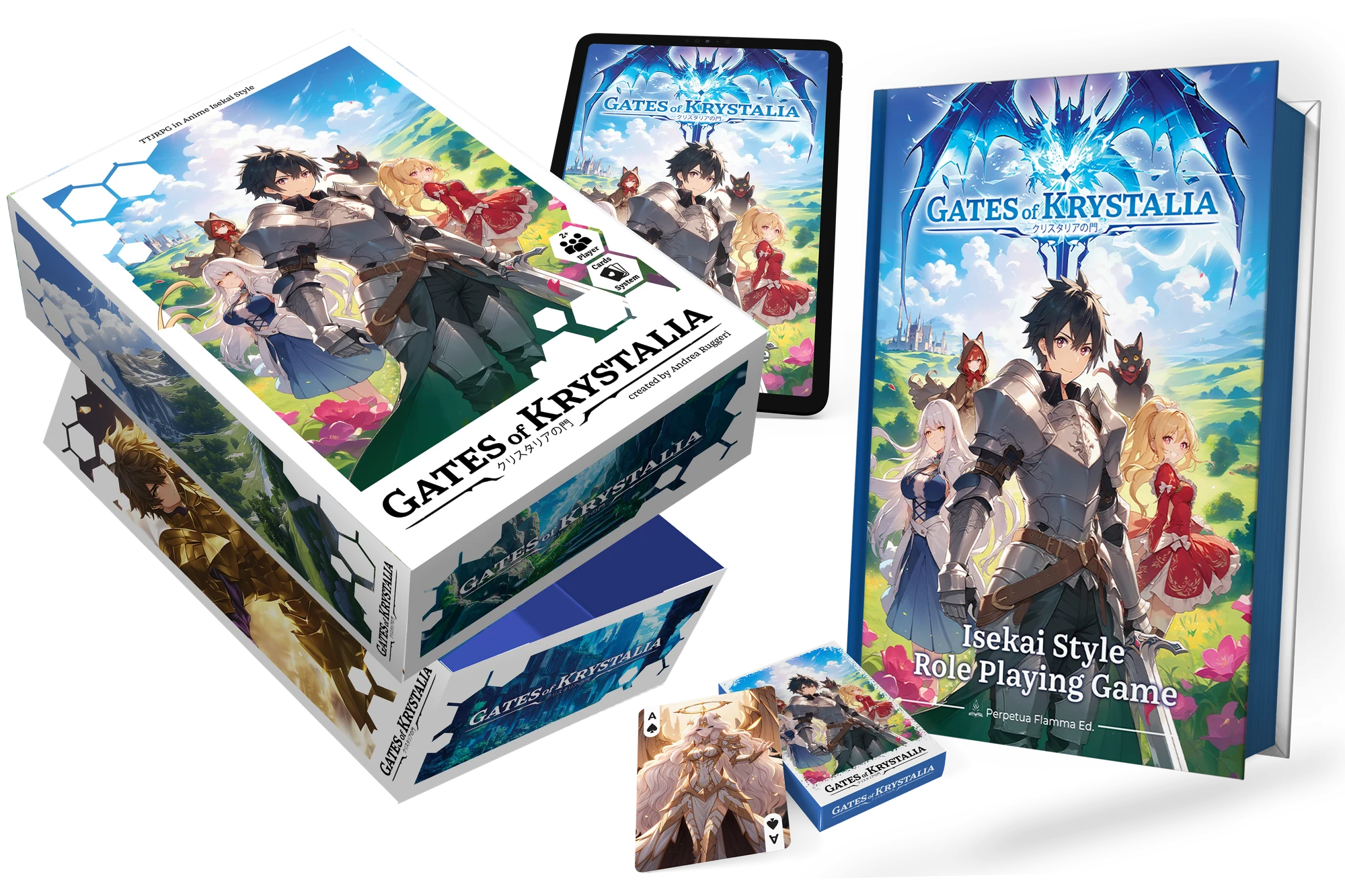 Hero Bundle with Core Rulebook, Vital Energy Deck and Elegant Box